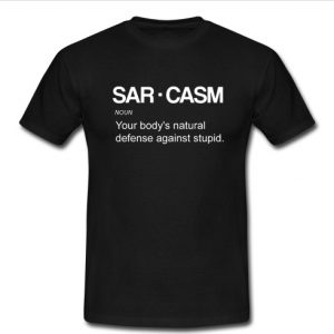 sarcasm noun t shirt