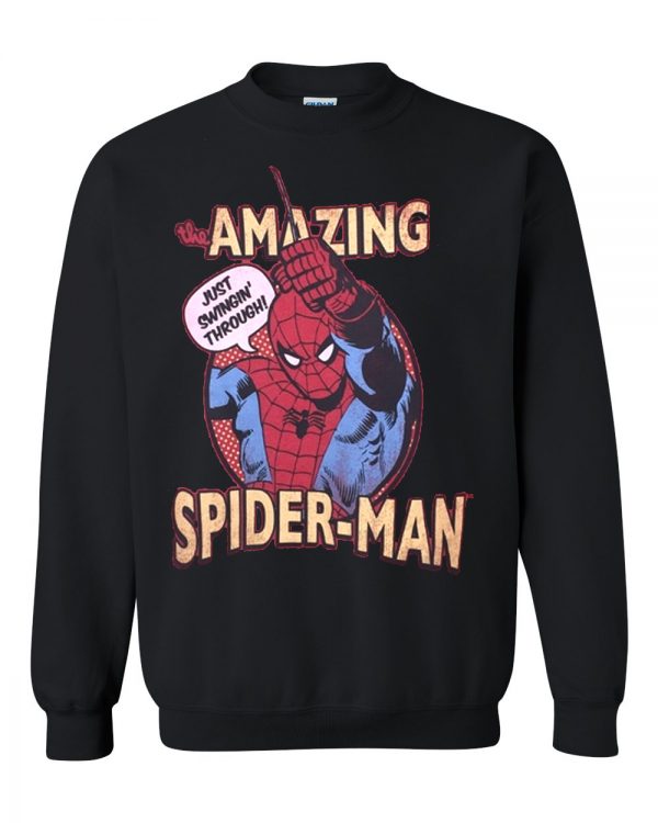 the amazing spider man sweatshirt