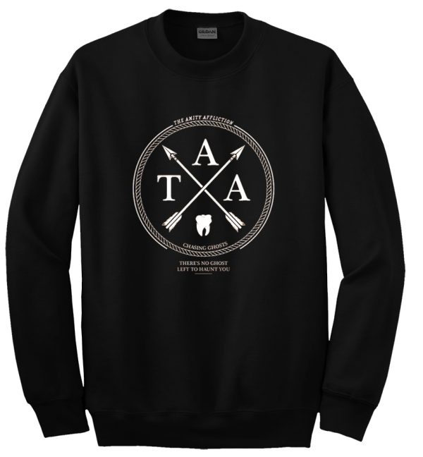 the amity affliction chasing ghosts sweatshirt