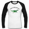 velociraptor raglan longsleeve