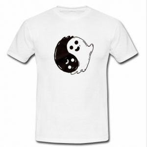 Ghost Ying Yang T Shirt