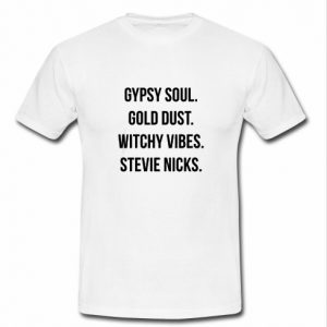 Gypsy Soul gold dust t shirt