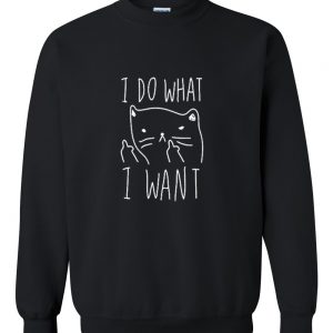 I Do What I Want sweatshirt