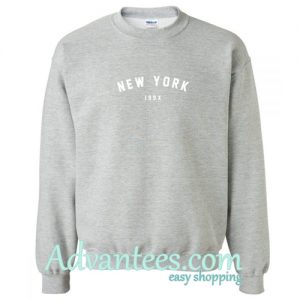 New york 199x gray sweatshirt