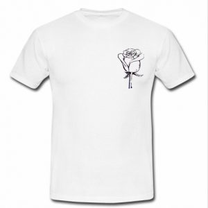 Rose sketch T Shirt