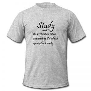 Study Verb t shirt