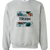 Trixin flower sweatshirt