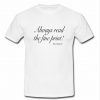 always read the fine print i'm pregnant t shirt