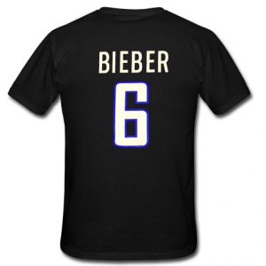 bieber 6 t shirt back