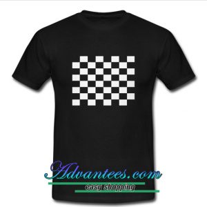 checkered t shirt