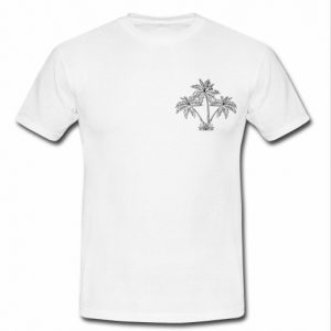 coconut tree t shirt