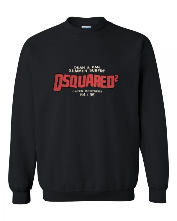 dean and dan summer surfin dsquared sweatshirt