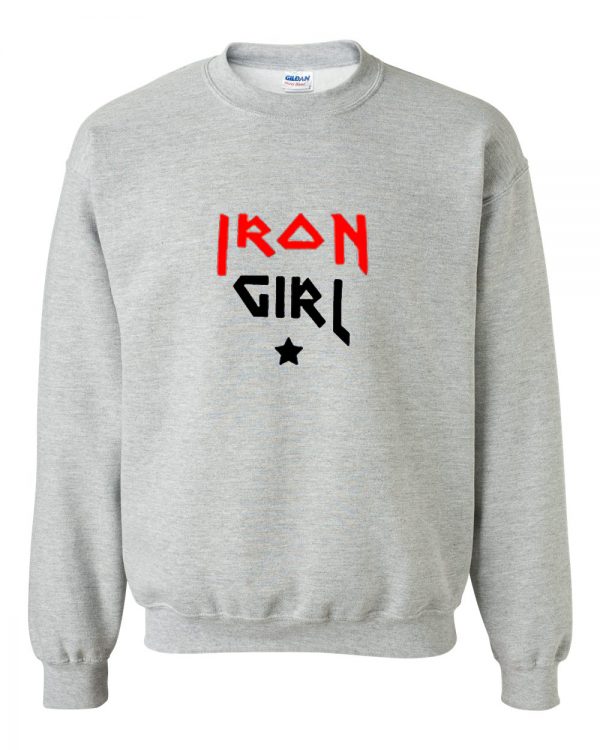 iron girl sweatshirt