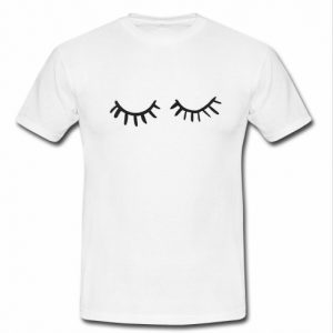 meghan's eyelash t shirt