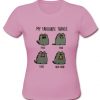 my favorite things pusheen tshirt