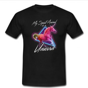 my spirit animal is a unicorn t shirt