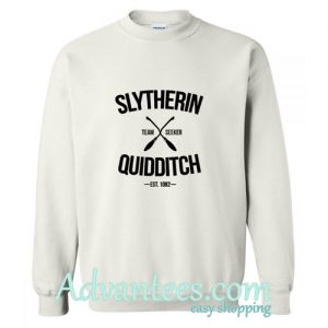 slytherin quidditch seeker 1092 sweatshirt