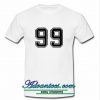 99 white T shirt