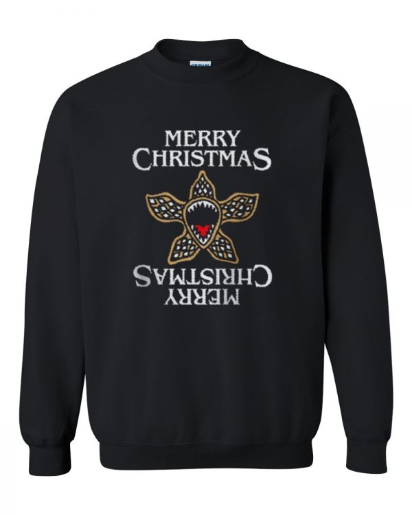 Demogorgon christmas sweatshirt