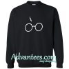 Harry potter Glasses black sweatshirt