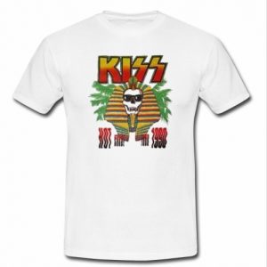 KISS Hot in the Shade 1990 Tour t shirt