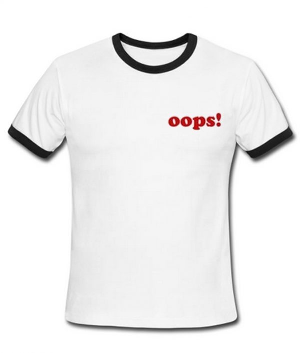 Oops ringtshirt