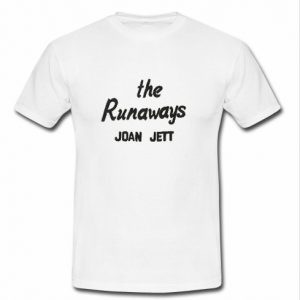 The Runaways Joan Jett T shirt