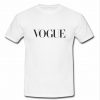 Vogue Basic Logo t shirt