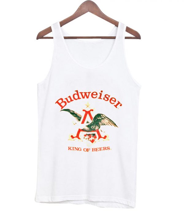 budweiser king of beers tanktop