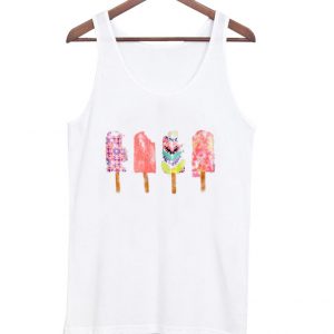 colorful ice cream tanktop