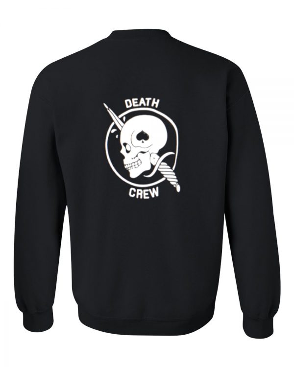 death crew sweatshirt back