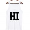 hi font tanktop