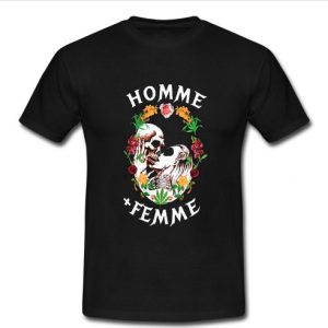 homme femme t shirt