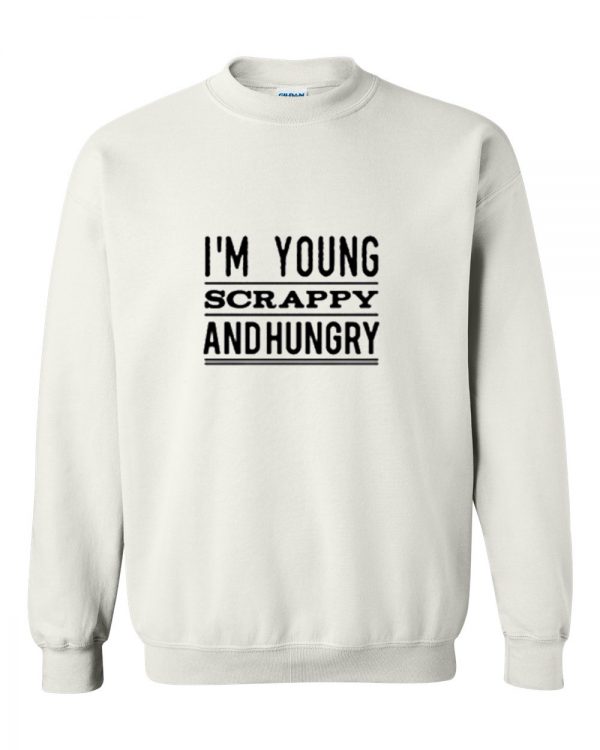 i'm young scrappy and hungry sweatshhirt