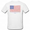 lily grace american flag t shirt back