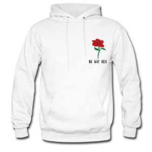 no way rose hoodie