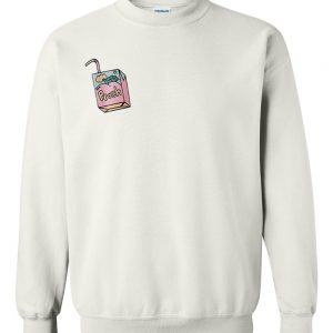 peach juice sweatshirt