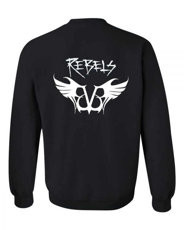 rebels sweatshirt back