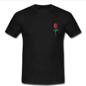 small rose t shirt