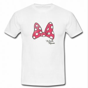 white minnie mouse t shirt