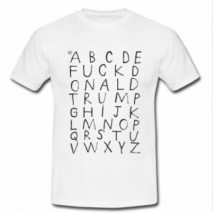 Alphabet t shirt