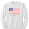 American Flag Sweatshirt