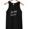 Bad word savage Tank top