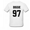 Biggie 97 T-Shirt back