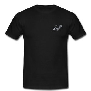 Black Saturn T-shirt