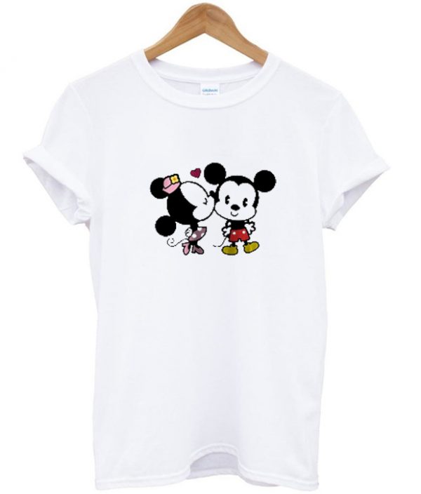 Minnie Kiss Mickey T-Shirt