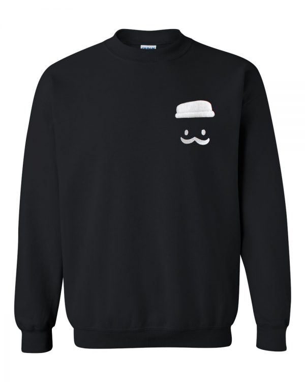 Mustache sweatshirt