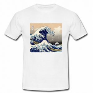 Wavy White T Shirt