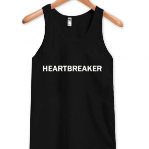 heartbreaker font tanktop