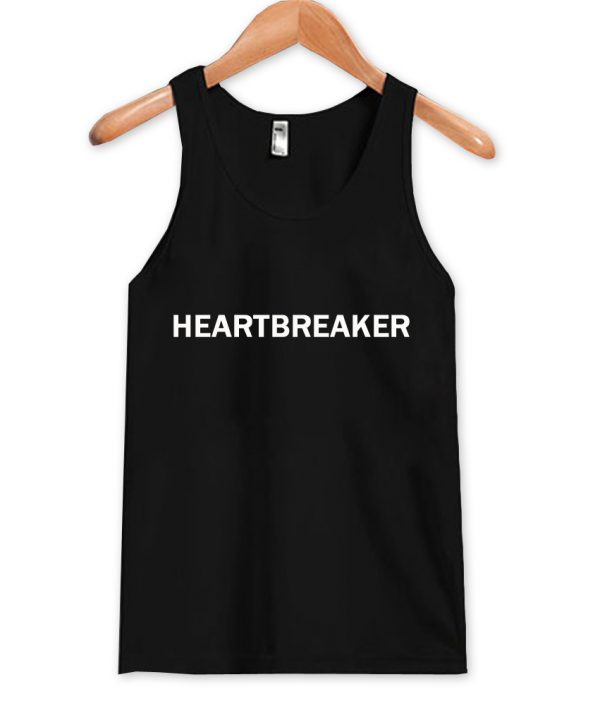 heartbreaker font tanktop